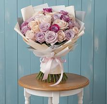 Букет цветов из:  Розы в Каргалинской