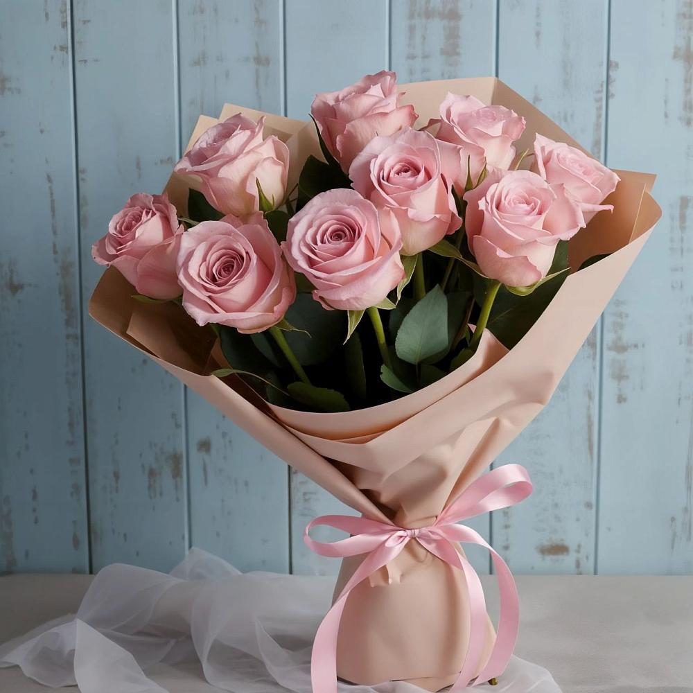 Букет цветов из: Розы в Каргалинской