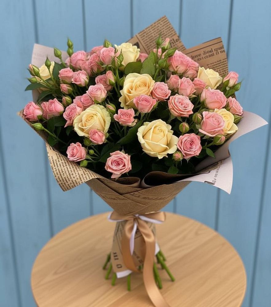 Букет цветов из: Розы в Каргалинской