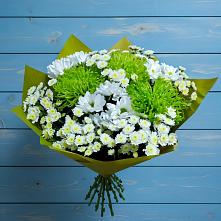 Букет цветов из:  Хризантемы в Каргалинской