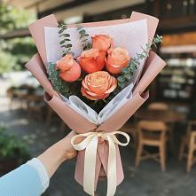 Букет цветов из:  Розы в Каргалинской