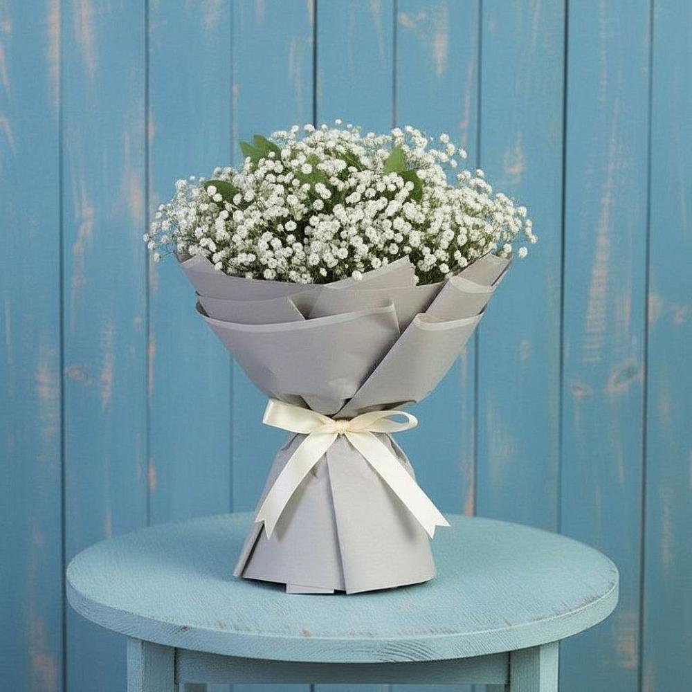 Букет цветов из: Гипсофила в Каргалинской