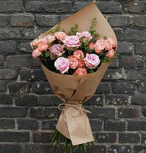 Букет цветов из:  Розы в Каргалинской
