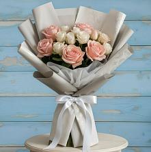 Букет цветов из:  Розы в Каргалинской