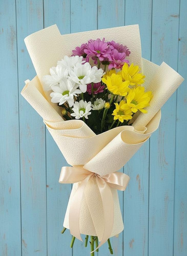 Букет цветов из: Хризантемы в Каргалинской