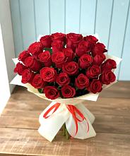 Букет 29 Красных роз в Каргалинской