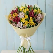 Букет цветов из:  Альстромерии #REPLACE_PRED# Каргалинской