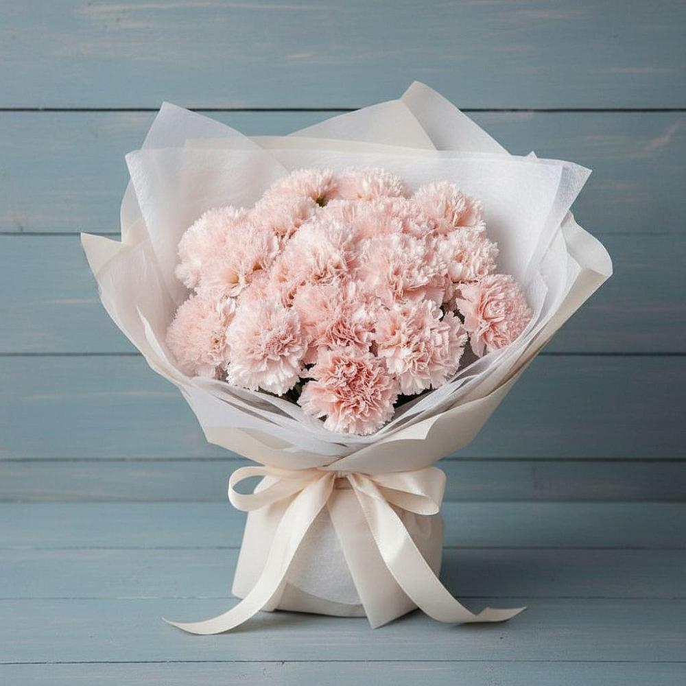 Букет цветов из: Гвоздики в Каргалинской