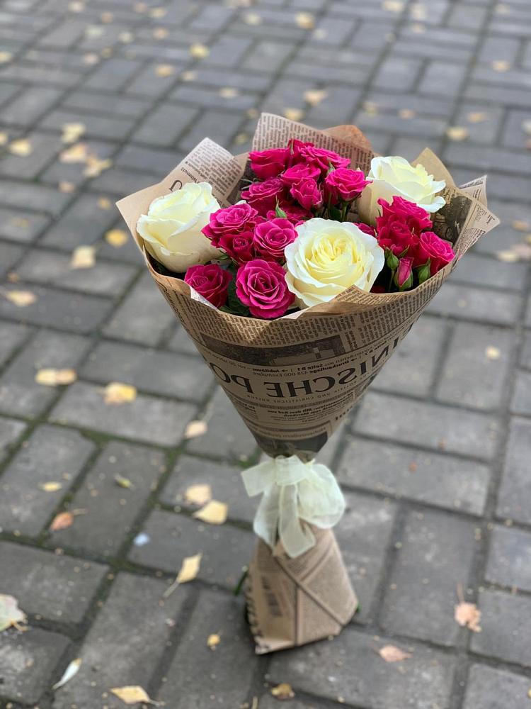 Букет цветов из: Розы в Каргалинской