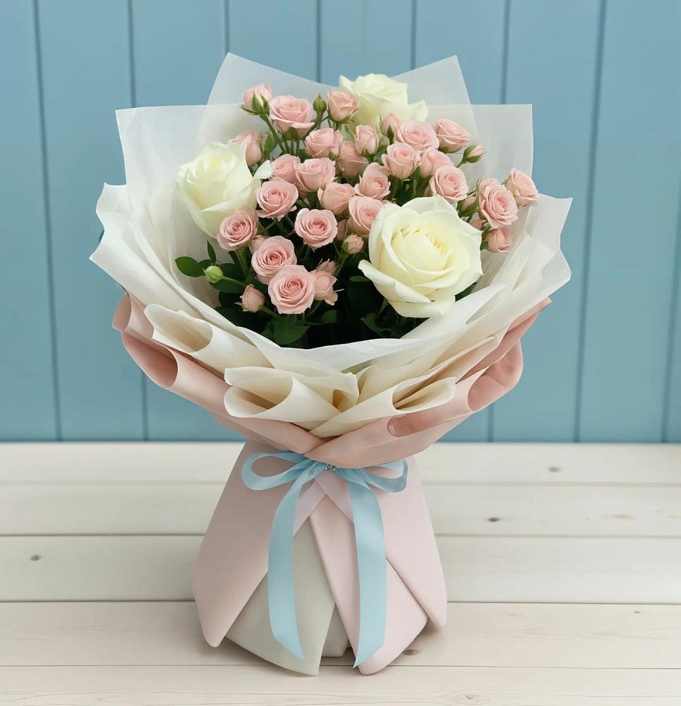 Букет цветов из: Розы в Каргалинской