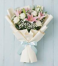 Букет цветов из:  Лилии в Каргалинской