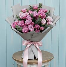 Букет цветов из:  Розы в Каргалинской